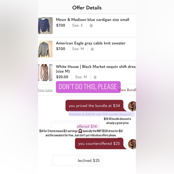 π¦ Accepting REASONABLE Offers, Closet Clear Out Moving Sale β¨ - Picture 2 of 2